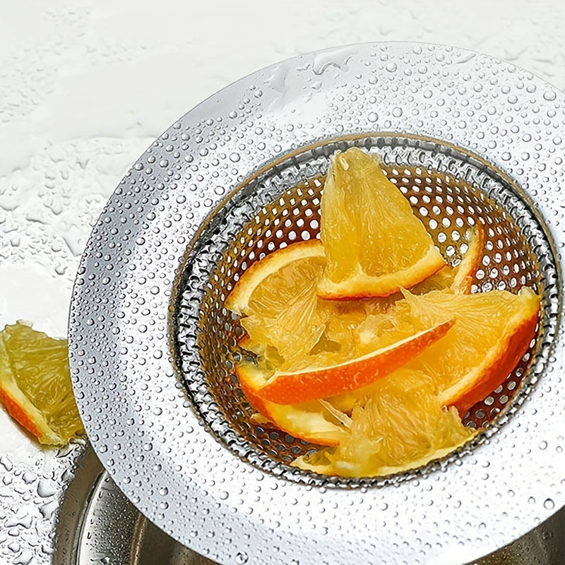 Stainless Steel Kitchen Sink Strainer: Large 11.43cm Diameter, Perfect for Most Kitchen Sinks - 304 Stainless Steel