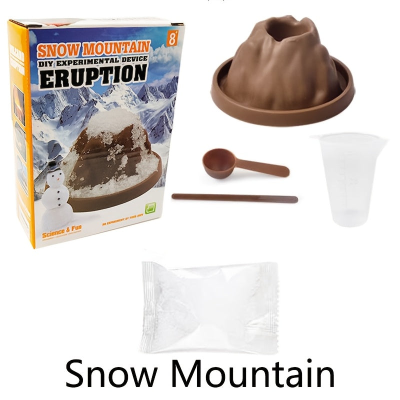 [Volcanic Explosion DIY Set] DIY Science Experiment Set Volcanic Explosion Ejection | Making Science And Education Model Learning Toys Volcano Model | Halloween Christmas Gift, Best for Christmas