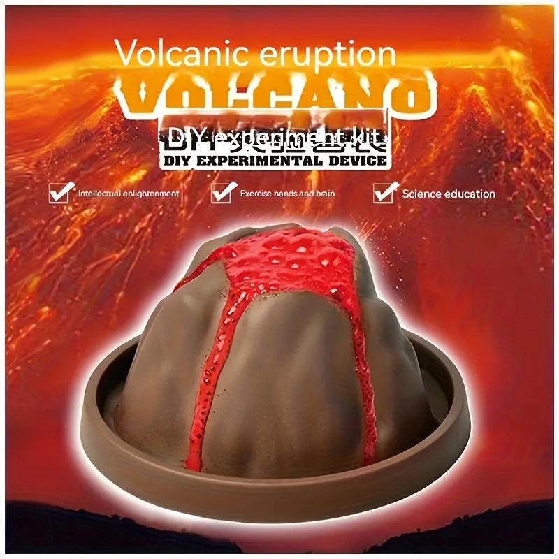 [Volcanic Explosion DIY Set] DIY Science Experiment Set Volcanic Explosion Ejection | Making Science And Education Model Learning Toys Volcano Model | Halloween Christmas Gift, Best for Christmas