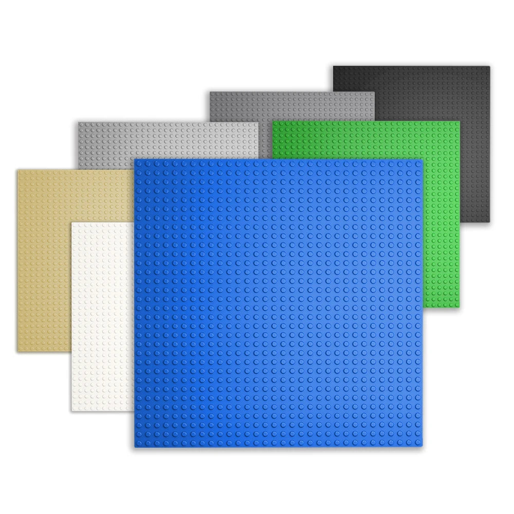 Baseplate 32x32 16X32 Dots Classic Brick Plate Building Blocks DIY Constructor Parts Baseplates Compatible Brands City Friends