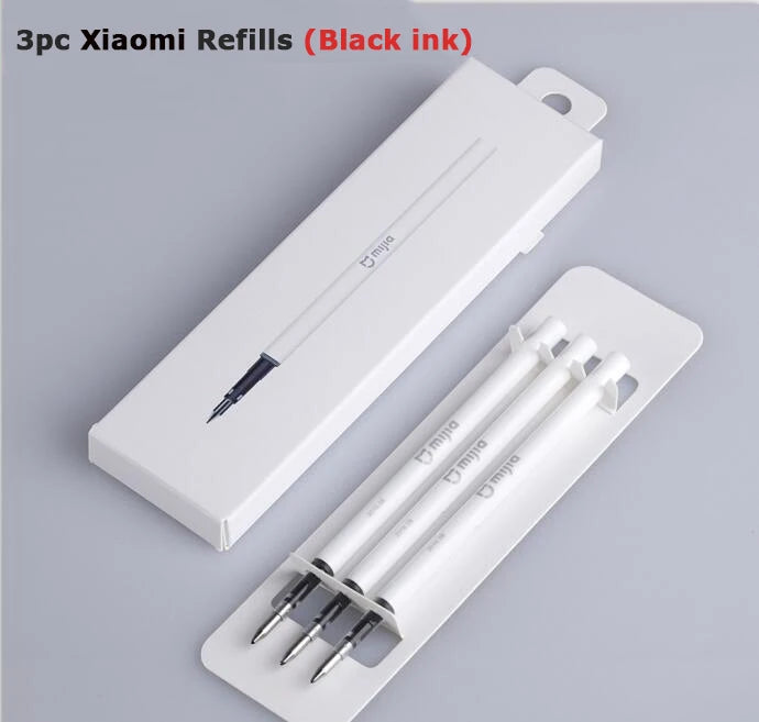 Original Xiaomi Mijia Refills for Xiaomi Sign Pens Replaceable Refills Smooth Switzerland Refill Japan Black Ink For Mi Pens