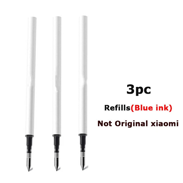 Original Xiaomi Mijia Refills for Xiaomi Sign Pens Replaceable Refills Smooth Switzerland Refill Japan Black Ink For Mi Pens