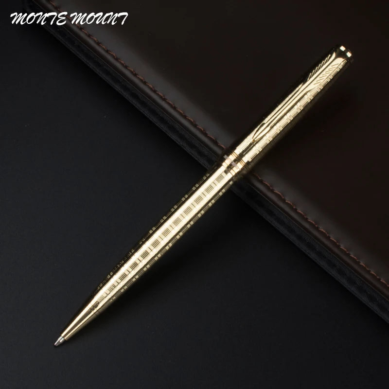 business high-end ballpoint pen metal pen heavy feel simple signature pen high quality hotel business G2 424 pen