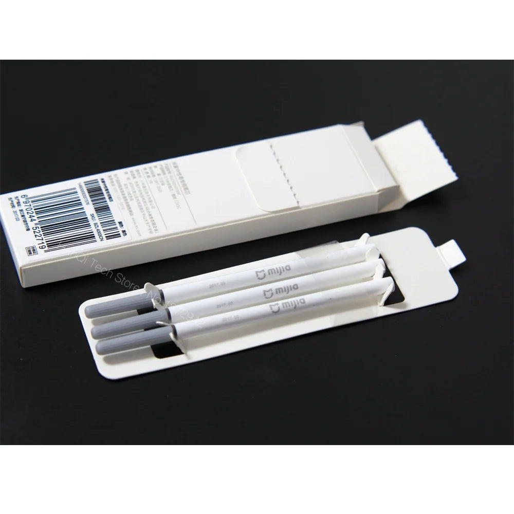 Original Xiaomi Mijia Refills for Xiaomi Sign Pens Replaceable Refills Smooth Switzerland Refill Japan Black Ink For Mi Pens