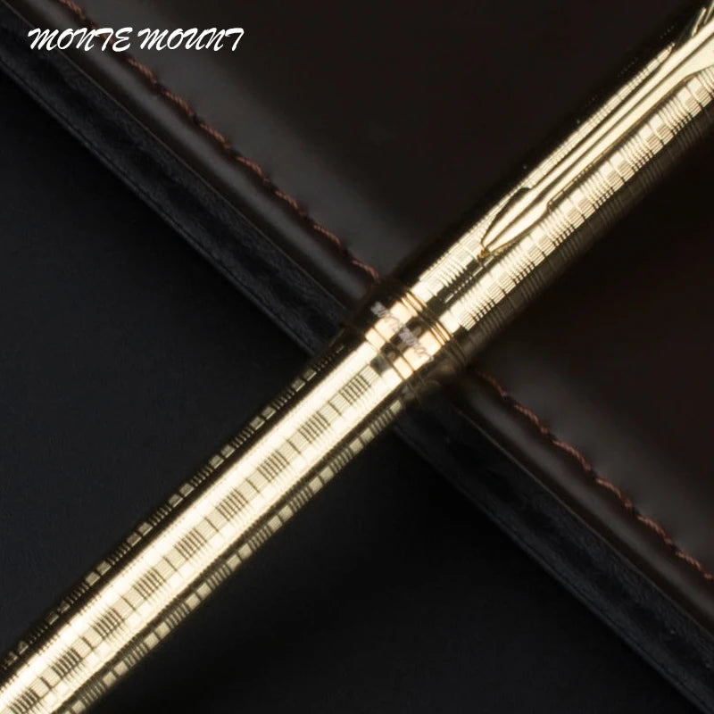 business high-end ballpoint pen metal pen heavy feel simple signature pen high quality hotel business G2 424 pen