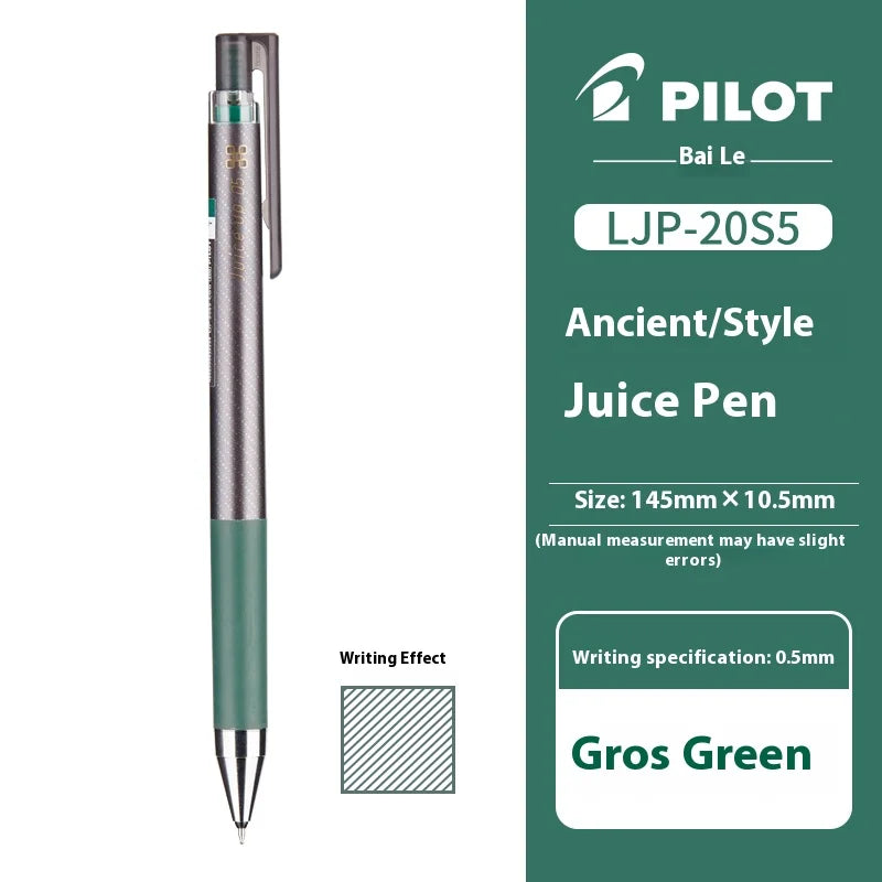 PILOT Juice Up Push Pen 0.4/0.5mm Premium Metal Tip Classic Retro Ergonomic Rod Long-Lasting Gel Ink Pens School Office Supplies