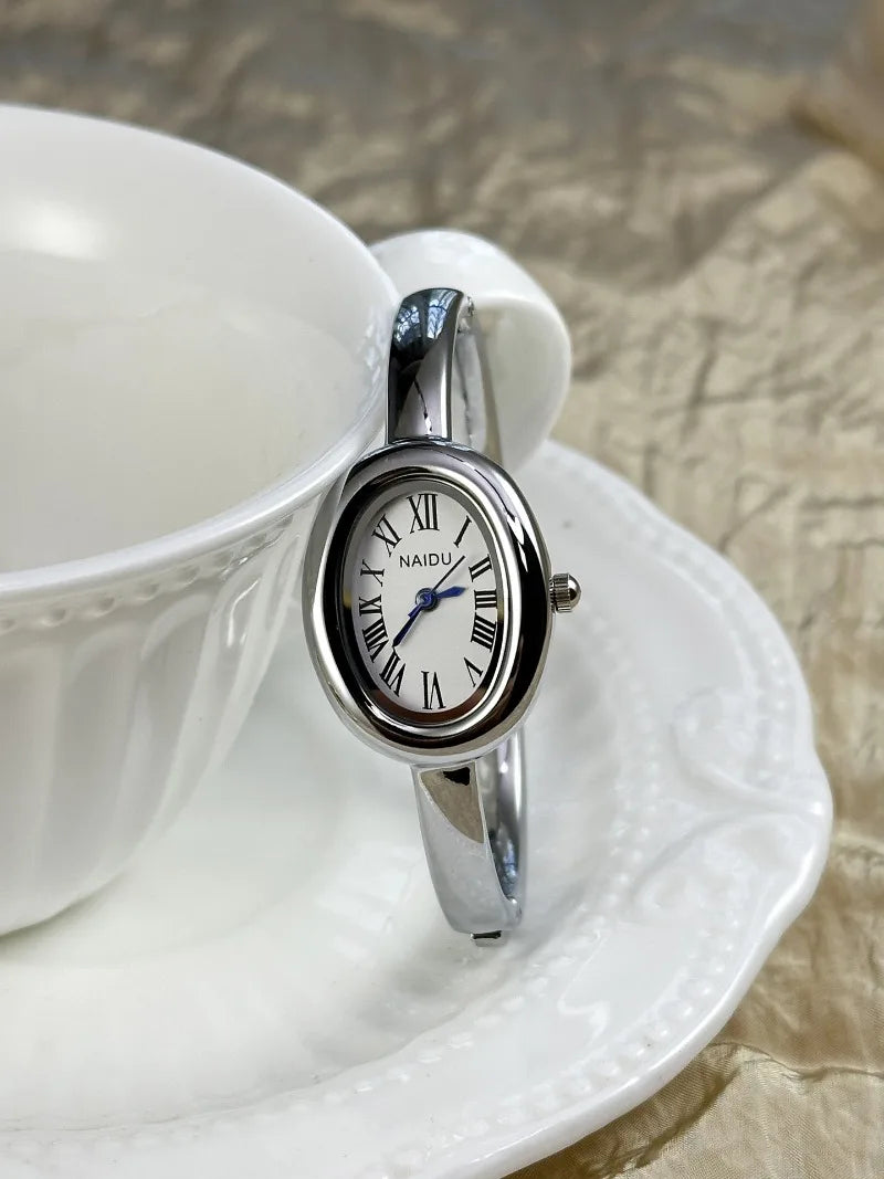 ARVA - 
Famous Brand Bracelet Watch Stainless Steel Strap Gold Watch Fashion Small Dial Ladies Girl Gift Wristwatches Relojes Para Mujer