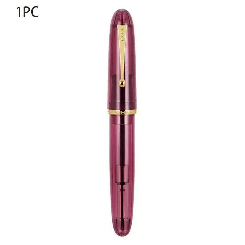 Jinhao 82/9019/100 Fountain Pen Transparency Spin Pen Popular EF F M NIB Business Office School Supplies Writing Stationery