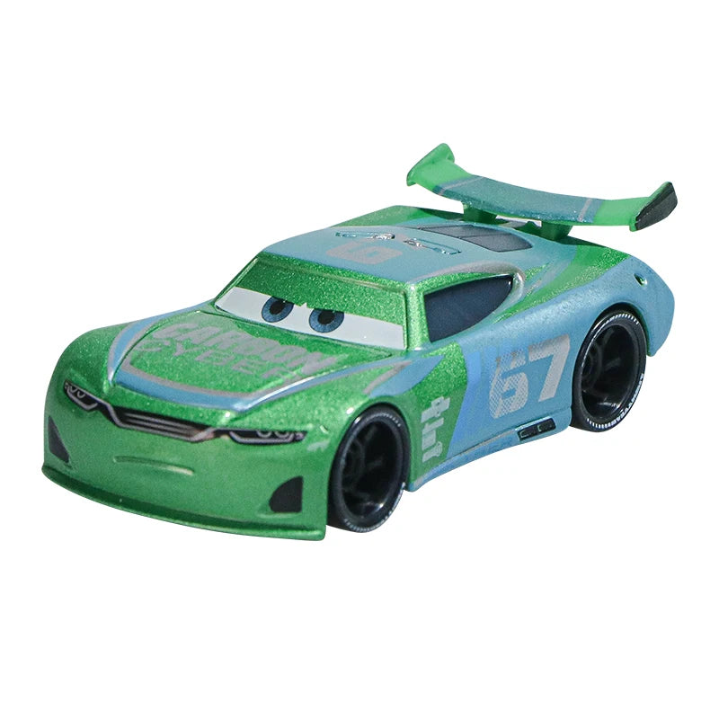 Disney Pixar Cars 2 3 Lightning McQueen Mater Jackson Storm Ramirez 1:55 Diecast Vehicle Metal Alloy Boy Kid Toys Christmas Gift
