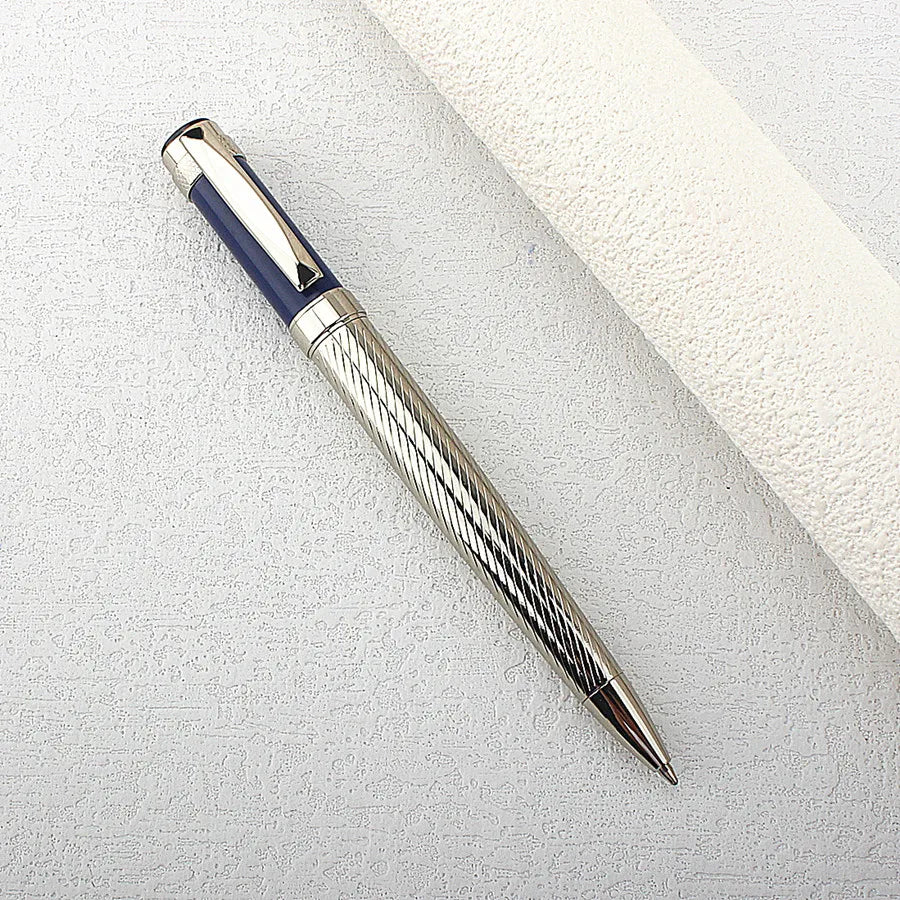 Classic Luxury Ink Ballpoint Pen, Ink Medium Point 0.7mm Smooth Writing Metal Ball Point Pen Signature Pen