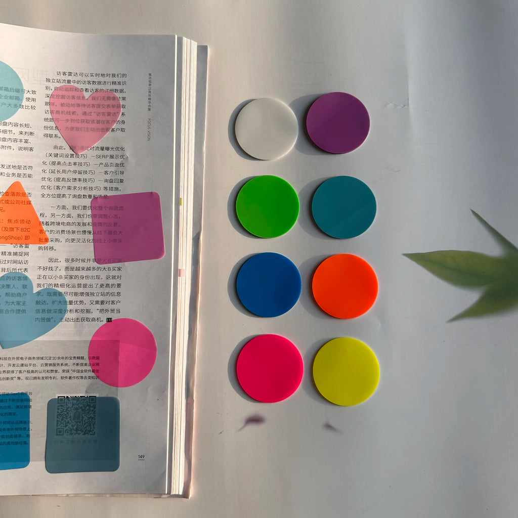 8 Colors 160 Sheets Transparent Sticky Note Memo Pad Scrapes Stickers Waterproof Clear Notepad School Stationery Office Supplie