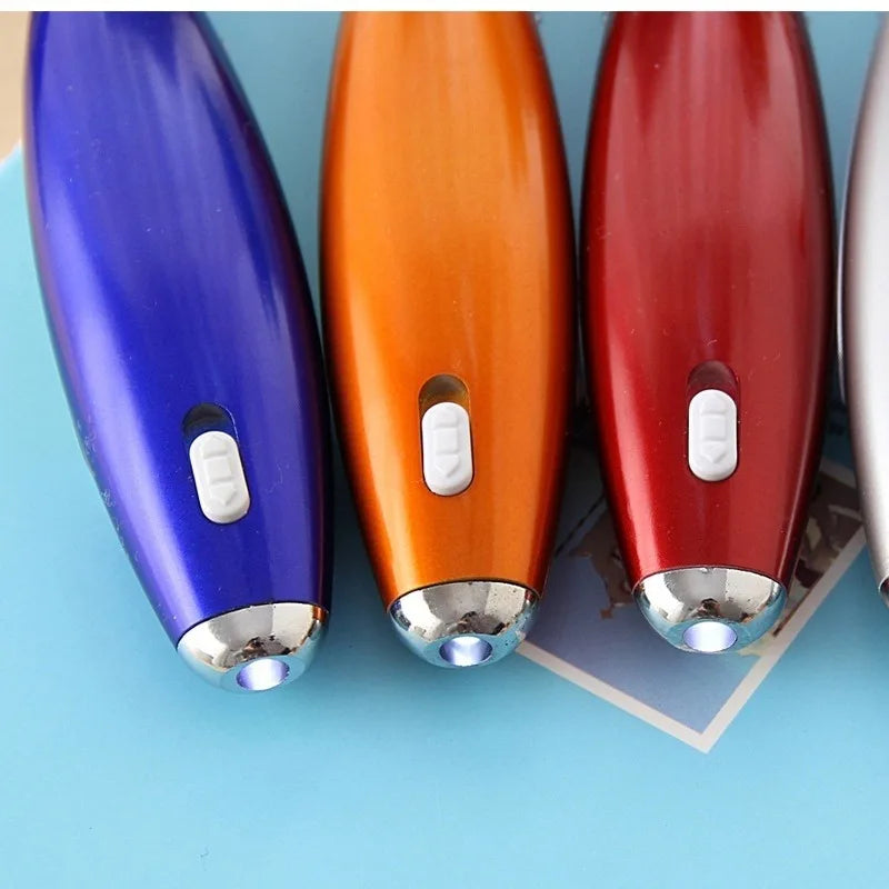 Creative Stationery Ballpoint Pen Lanyard Notes LED Lights Ballpoint Students School Supplies