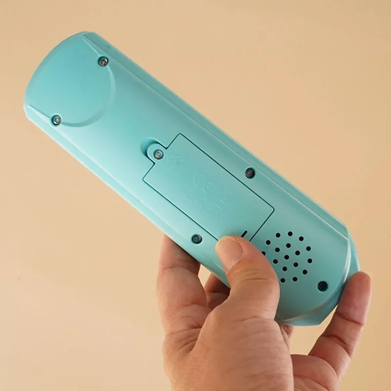 Baby Music TV Remote Control Montessori Early Educational Toys Multi-functional Numbers English Learning Toys Gift for Newborn