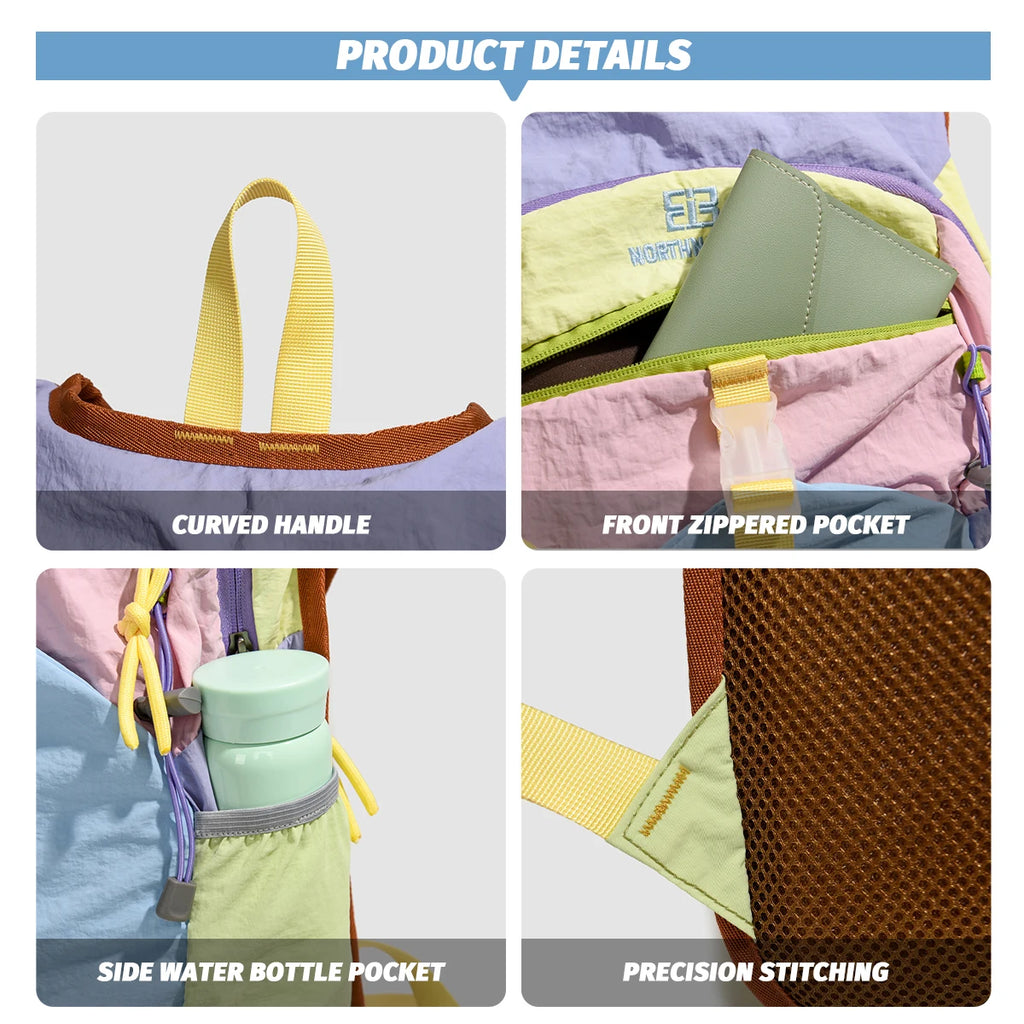 Exclusive - custom logo outdoor hiking mountaineering bag lightweight backpack punching bag skin backpack female private diy