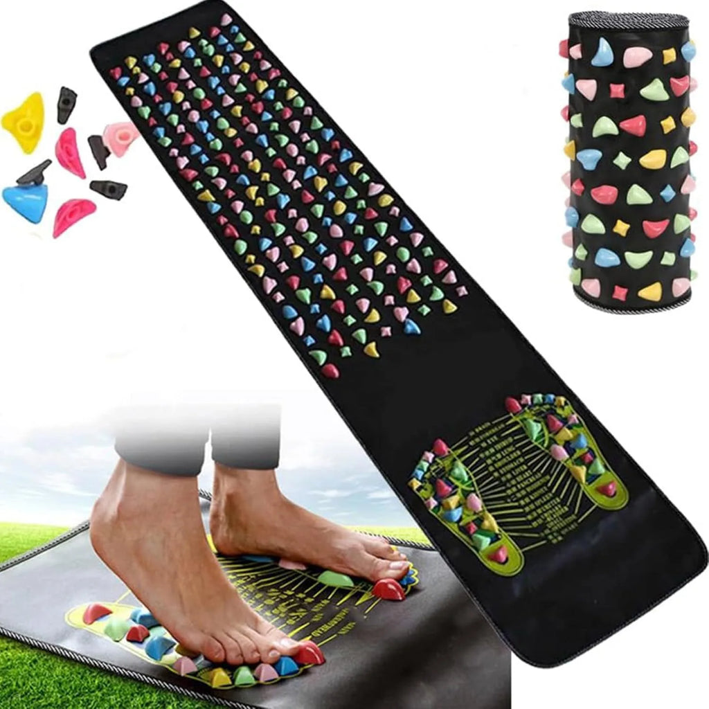 StepVibe - 
Acupressure Pad Foot Reflexology Massage Pad Health Care Walking Foot Pressure Pad Reflexology Massage Pad Foot Massager