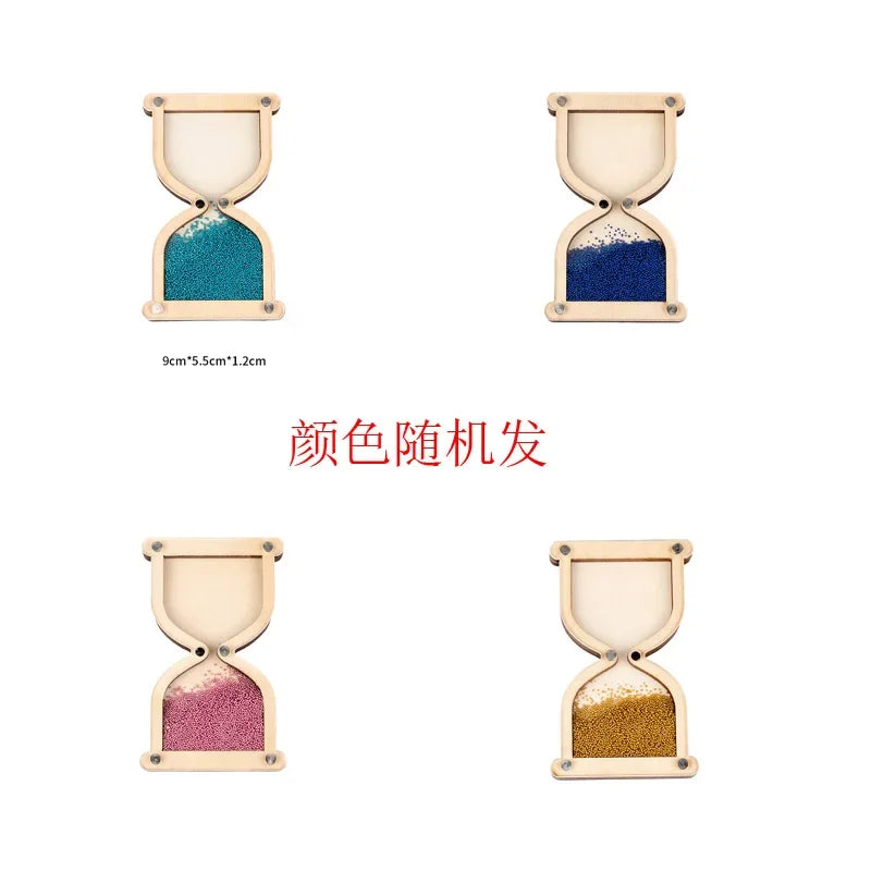 2024 Baby DIY Montessori Busy Board Wooden Accessories Castle Animal Letters Number Movement Educational Toys For Children Gifts