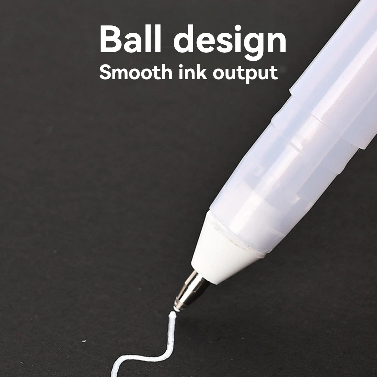 Gelly Roll Gel Pens for Journaling, Art, or Drawing - Classic White Ink - 05/08/10 Assorted Tip Sizes - 3 Pack