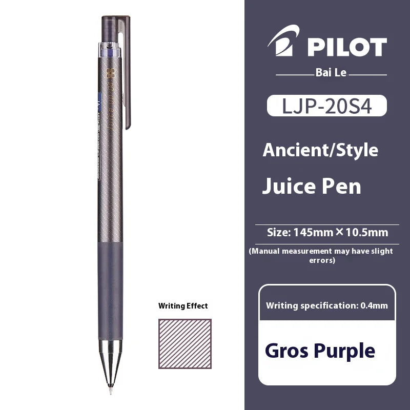 PILOT Juice Up Push Pen 0.4/0.5mm Premium Metal Tip Classic Retro Ergonomic Rod Long-Lasting Gel Ink Pens School Office Supplies