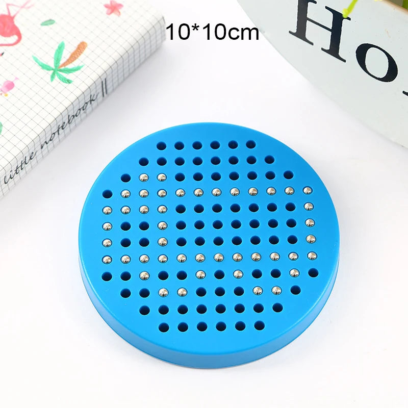 Magnetic Drawing Board Magnetized Board For Children  Magnet Ball Pad Magnetic Stylus Montessori Education Travel Activities Toy