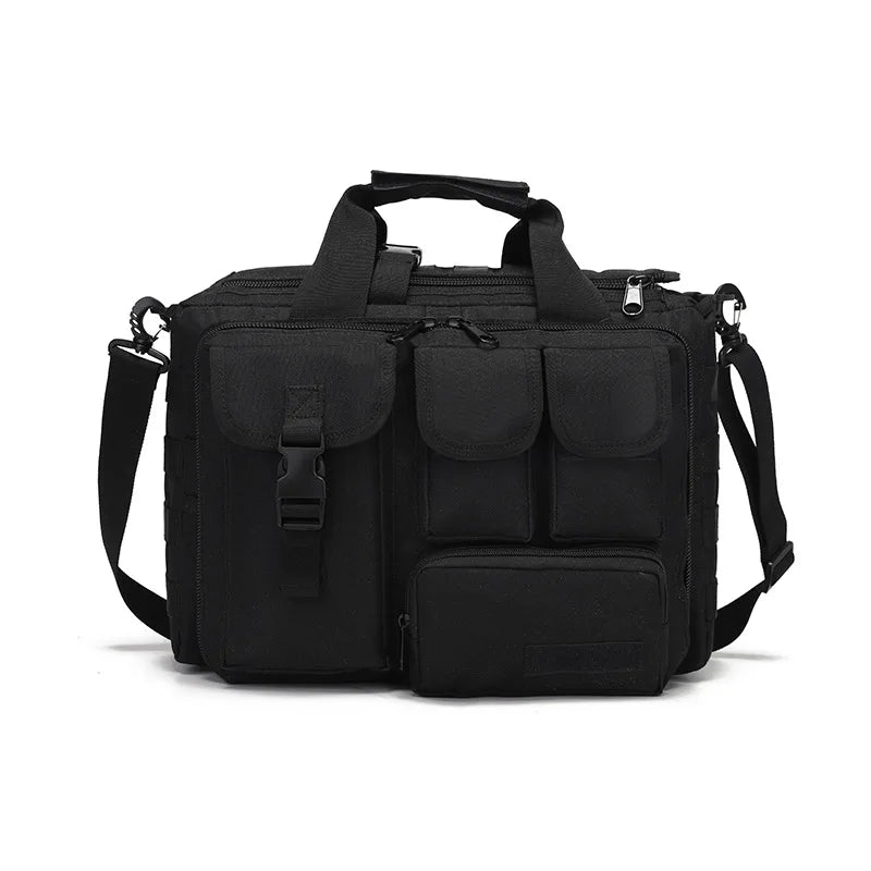 Tactical - Molle Nylon Messenger Shoulder Bag Laptop Handbags Briefcase Outdoor Multifunction Climbing Bag