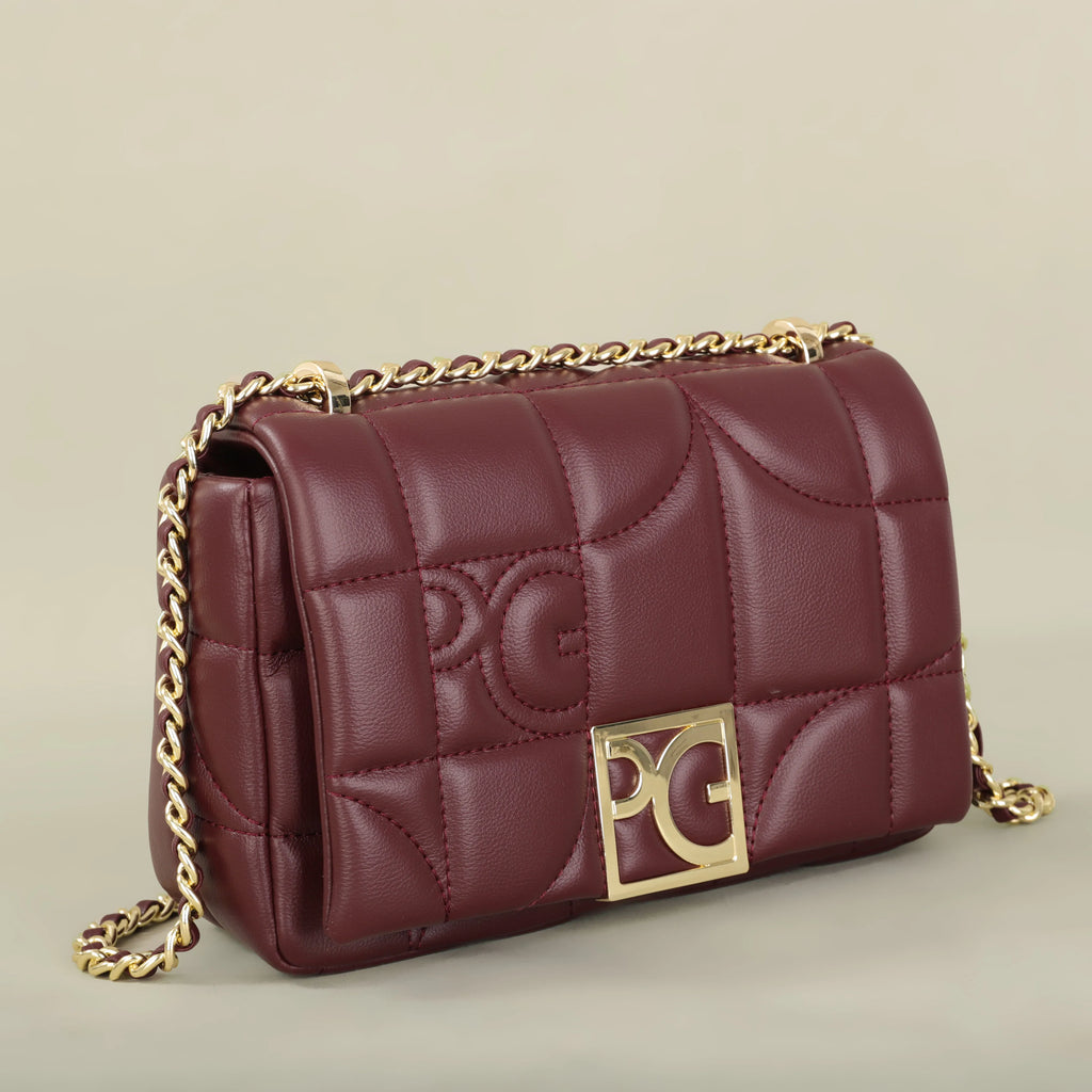 ALVÉA - 
PG Fashion Classic Retro Women's New Shoulder Bag Letter PU Material Party Multi functional Crossbody Bag New Design 2025