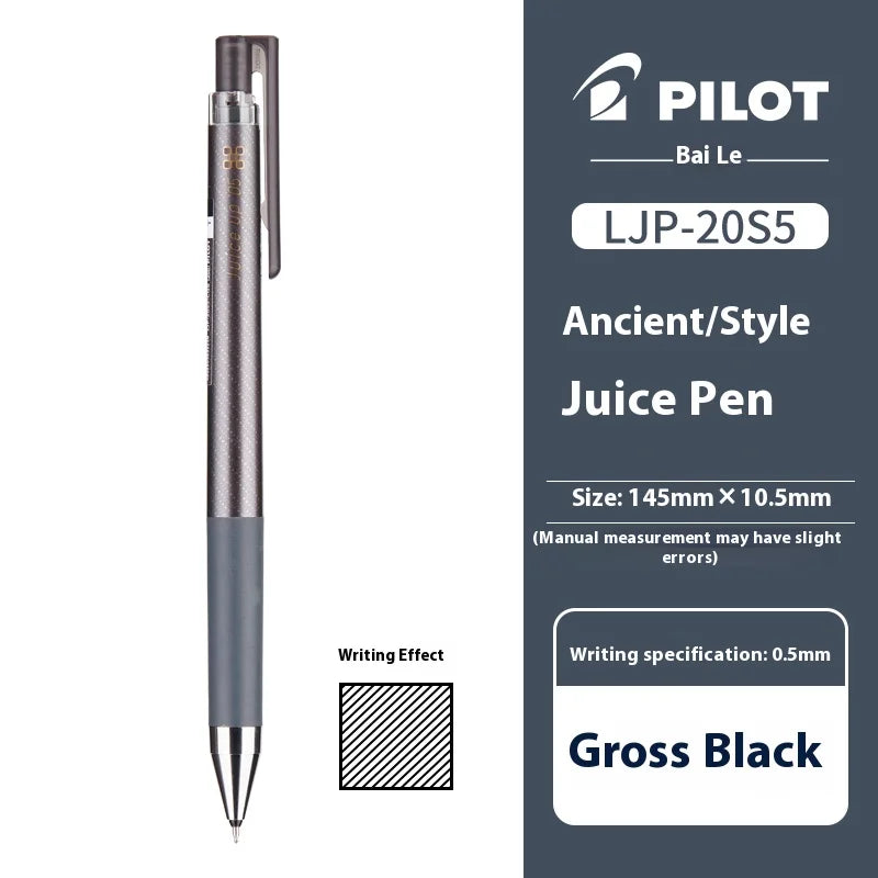PILOT Juice Up Push Pen 0.4/0.5mm Premium Metal Tip Classic Retro Ergonomic Rod Long-Lasting Gel Ink Pens School Office Supplies