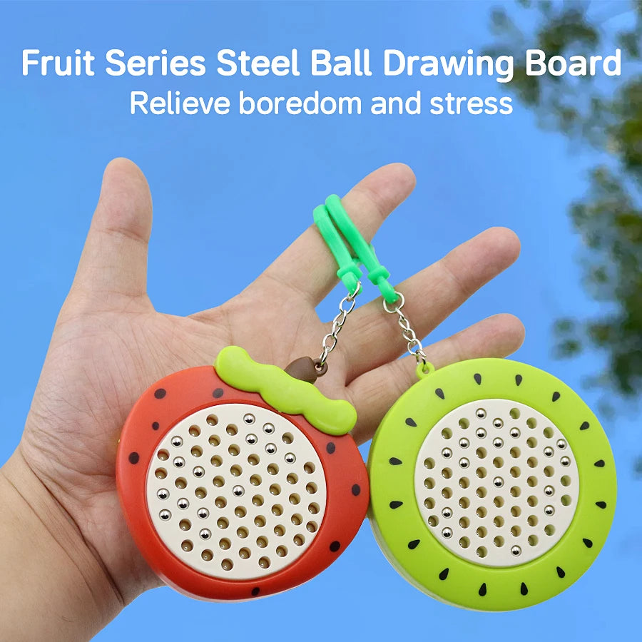 Magnet Ball Drawing Board Kids Magnet Tablet Sketch Pad With Magnetic Stylus Montessori Education Travel Activities Magnet Toy