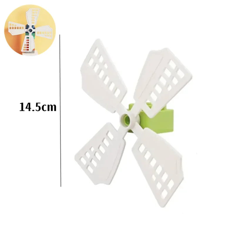 Big Building Blocks Slide Stair Swing Seesaw Ferris Wheel Series Compatible Duploe Large Brick Children Educational Toy Kid Gift