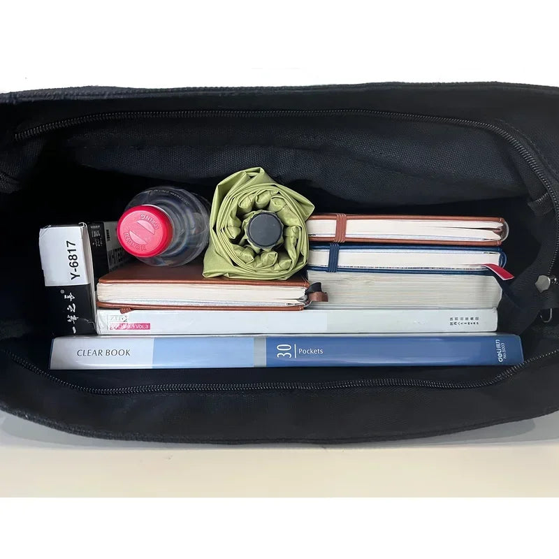 RUE - 
Women's School Messenger Bags For Women Shoulder Ladies Designer Handbag Solid Large Capacity Casual Canvas Shoulder Female Bags