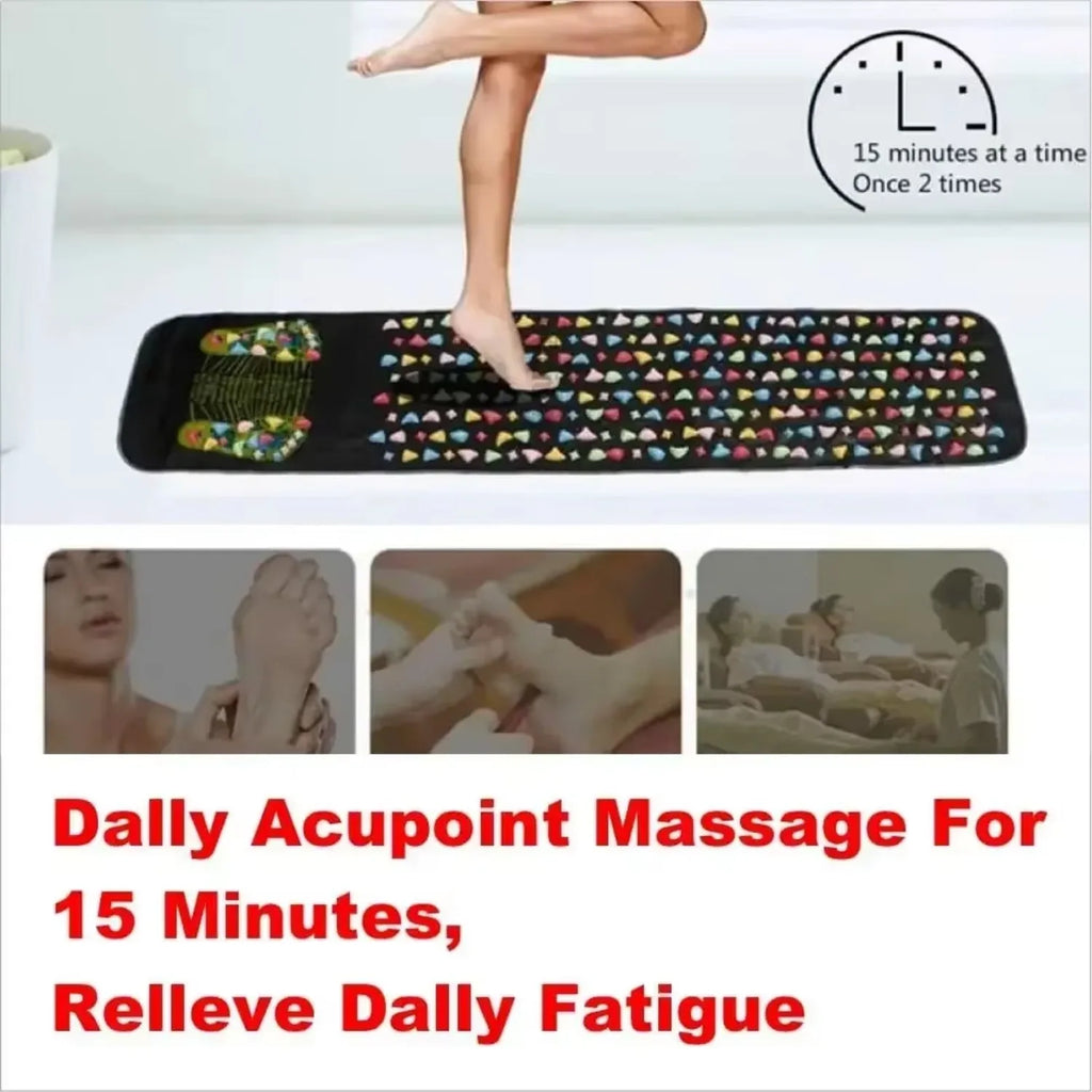 StepVibe - 
Acupressure Pad Foot Reflexology Massage Pad Health Care Walking Foot Pressure Pad Reflexology Massage Pad Foot Massager