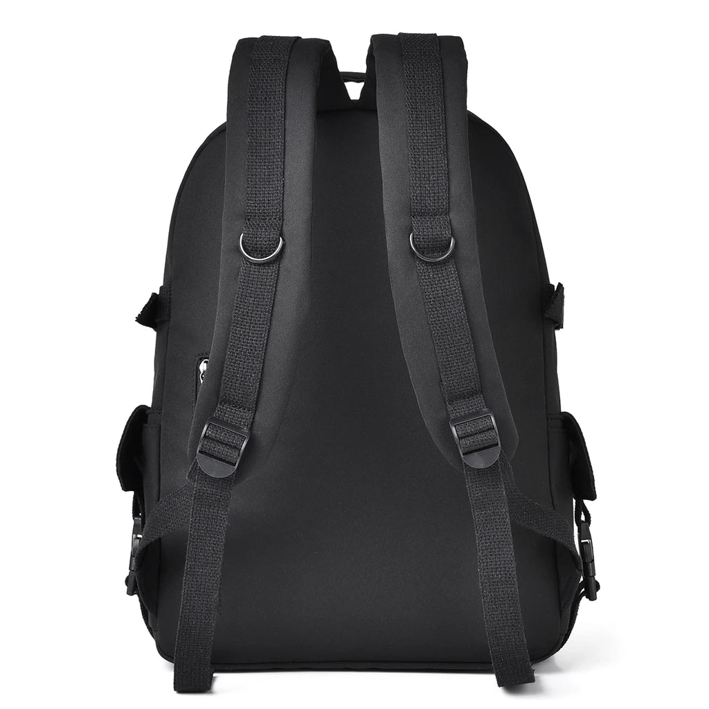 Hot Selling -  Multi Pocket Unisex Backpack, Oxford Material Large Capacity Casual Simple Neutral Style Backpack, Computer Backpack