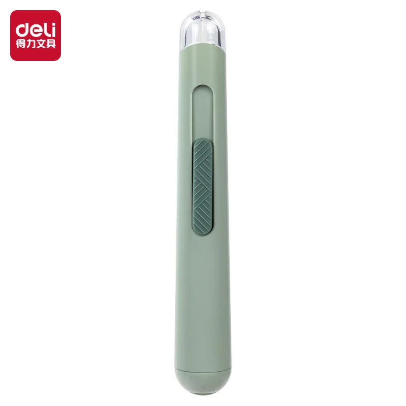 Deli Pocket Pen Cutter Auto-Lock Safety Ceramic Blade, Mini Art Knife Kid's Wallpaper tools for Cut Package/Cardboard/Paper 샤프