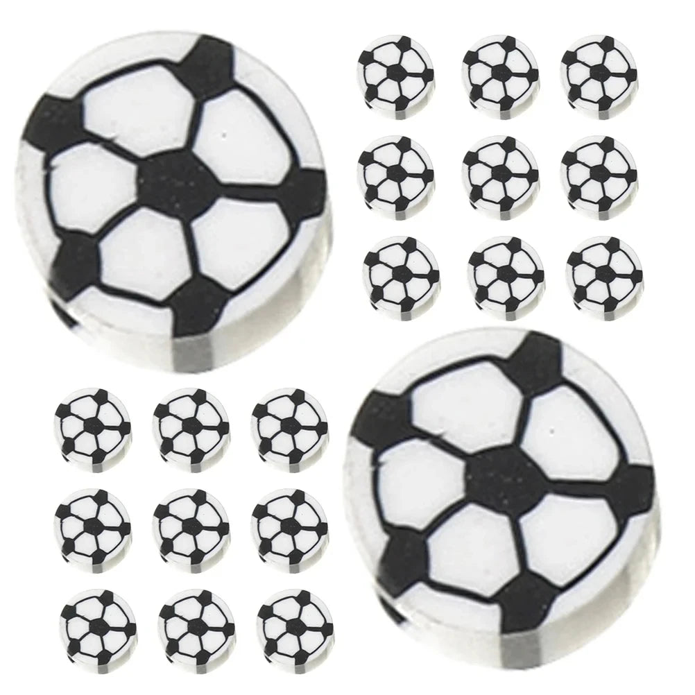 Soccer Erasers, Mini Football Shaped Erasers for Kids - Cute Sports Themed Stationery, Ideal for School Supplies, Party Favors &