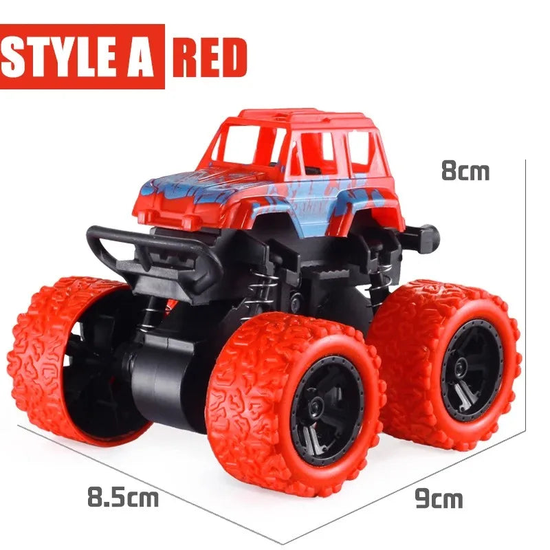 Hot Toys Car Monster Truck Four-wheel Drive Vehicle Stunt Dump Car Inertia Car Toy Dinosaur Pull Back Children Toy Boy Girl Gift