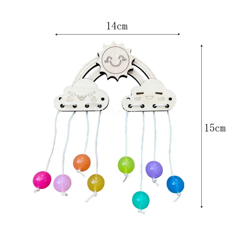 Busy Board Dinosaur Animal DIY Wooden Accessories Early Learning Toys Busy Board Matching Board Handmade Puzzle Educational Toys