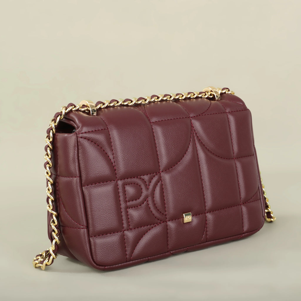 ALVÉA - 
PG Fashion Classic Retro Women's New Shoulder Bag Letter PU Material Party Multi functional Crossbody Bag New Design 2025