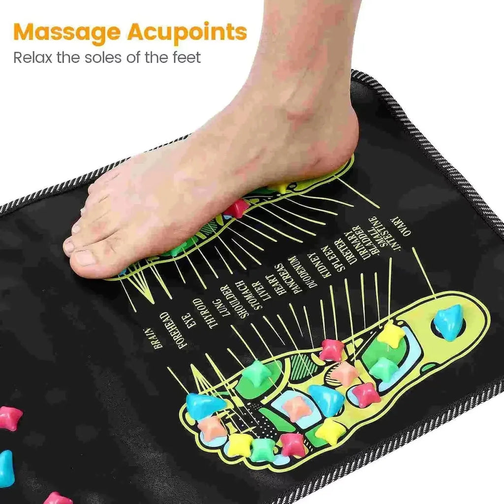 StepVibe - 
Acupressure Pad Foot Reflexology Massage Pad Health Care Walking Foot Pressure Pad Reflexology Massage Pad Foot Massager