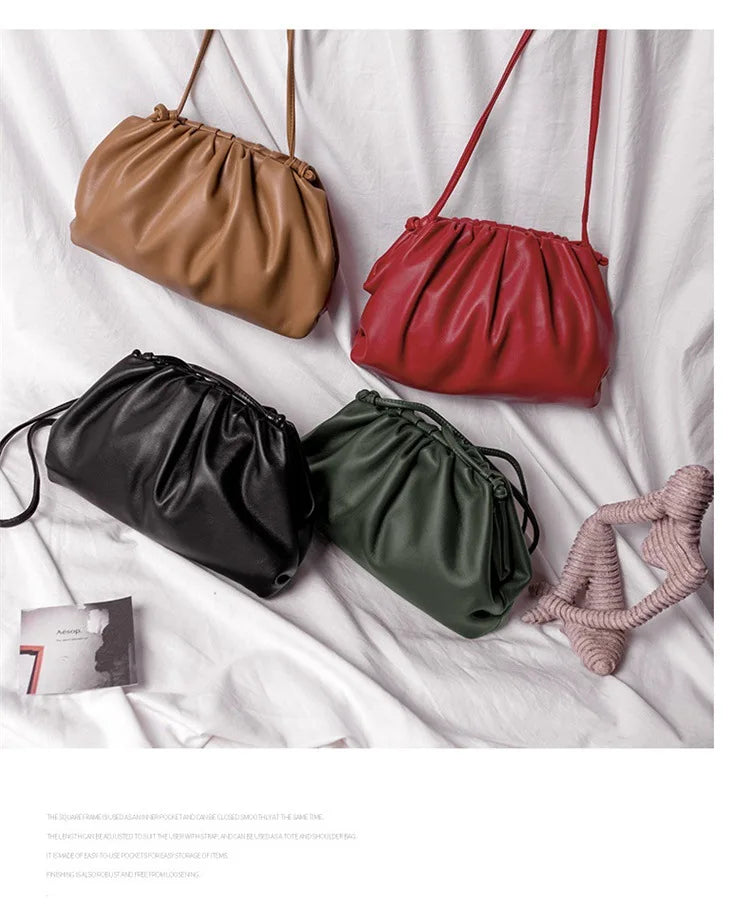 SOLÉ - 
Luxury Soft Pu Leather Women Shoulder Bag High Quality Small Crossbody Bags for Women Fashion Female New Handbags Messenger Bags