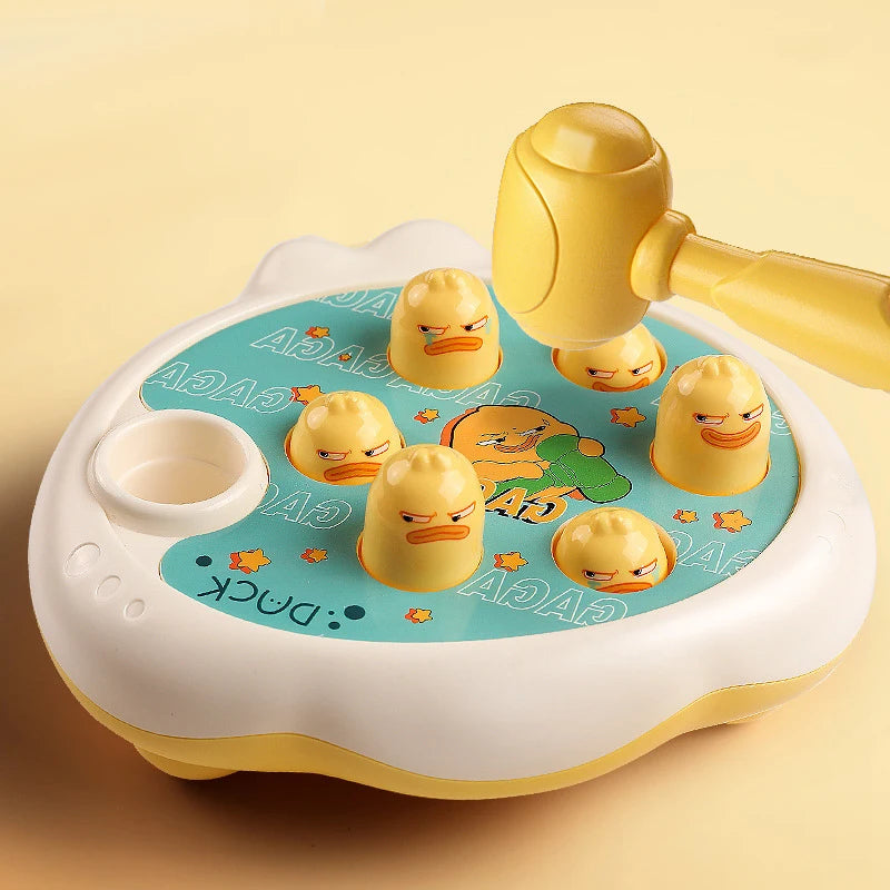 Montessori Baby Toys Cartoon Animal Theme Knocking Game Parent Child Board Hammering Game Toddler Educational Birthday Gifts