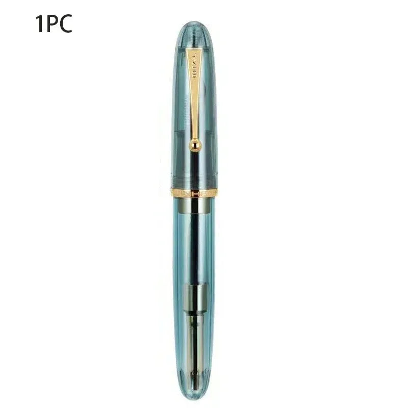 Jinhao 82/9019/100 Fountain Pen Transparency Spin Pen Popular EF F M NIB Business Office School Supplies Writing Stationery