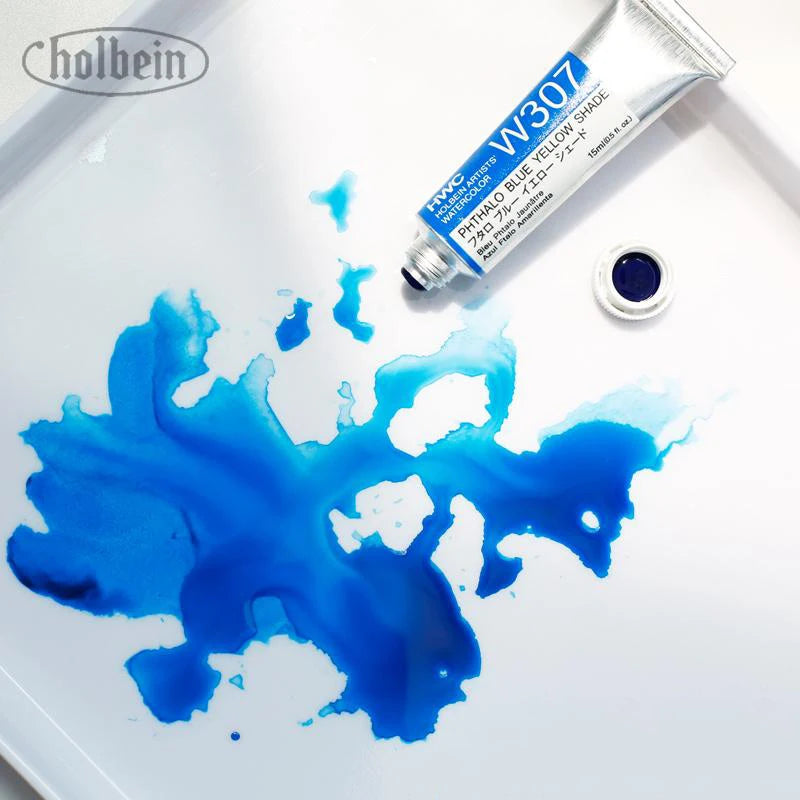 Japan Holbein Series 3 Artists' Transparent Watercolor Paint 15ml/0.5oz Tubes Art Watercolour Professional Drawing Supplies