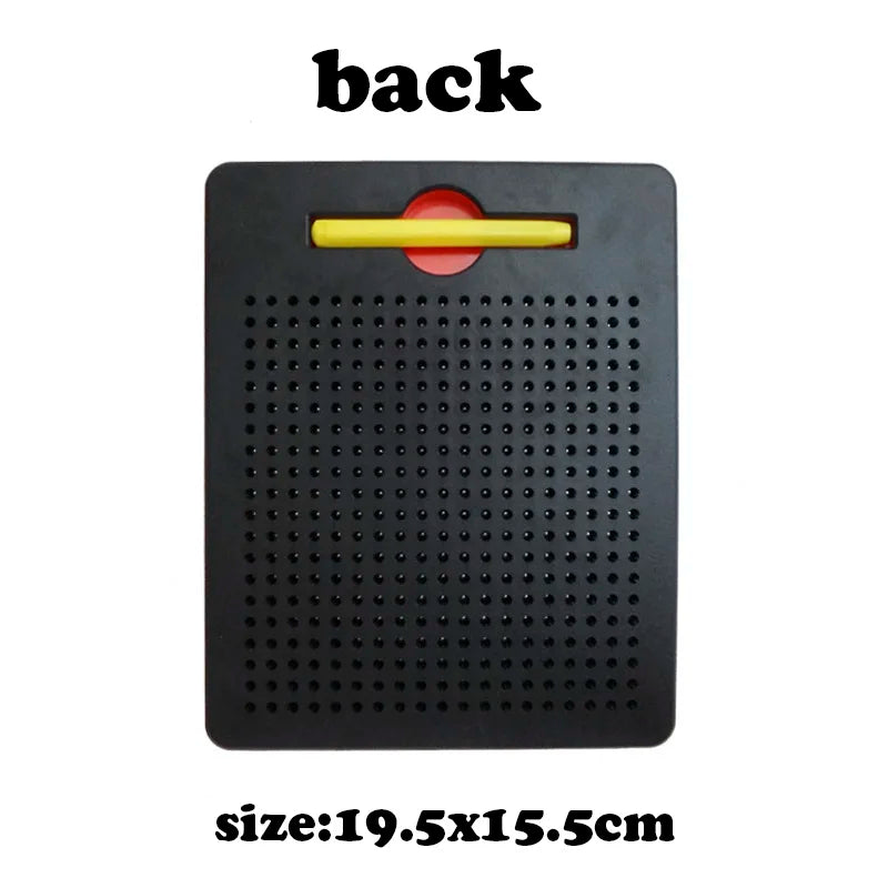 Magnetic Drawing Board Magnetized Board For Children  Magnet Ball Pad Magnetic Stylus Montessori Education Travel Activities Toy