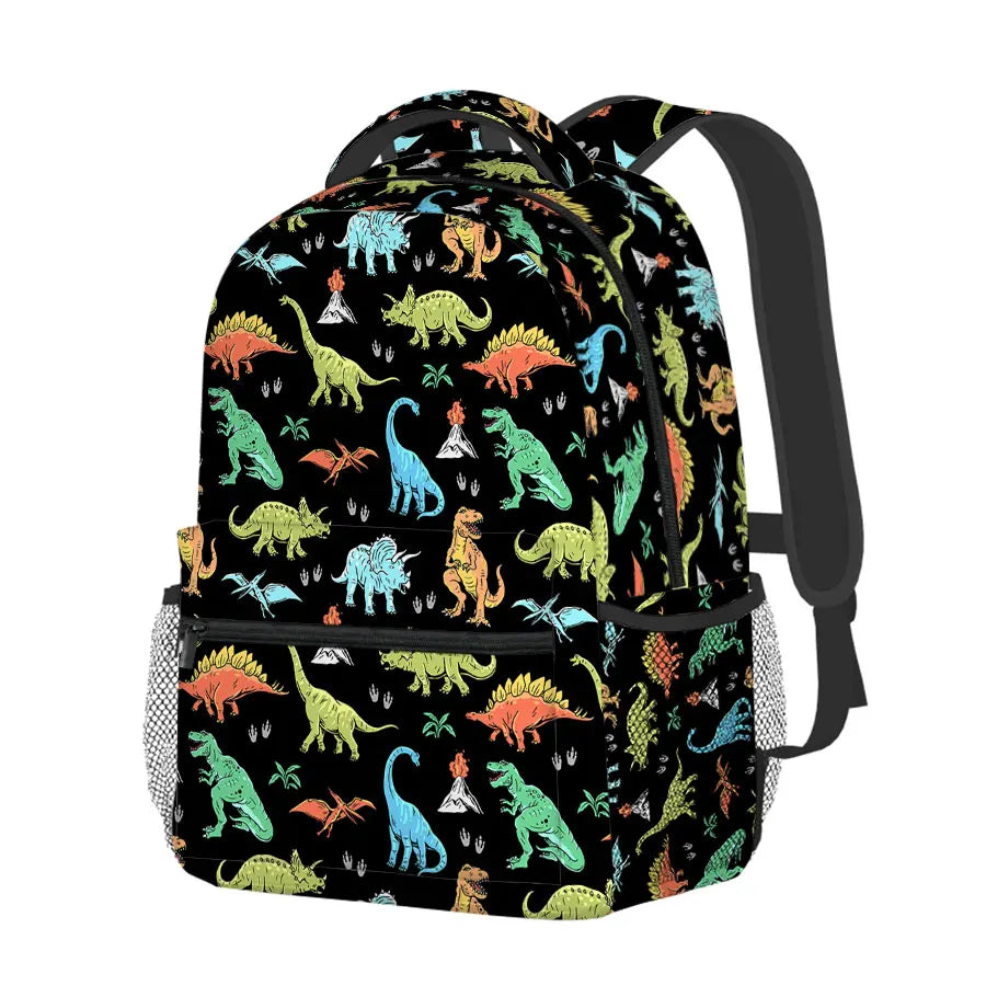 Dinosaur -  Backpacks for Boy and Girls Best Gifts 3D Cartoon School Backpack for Children