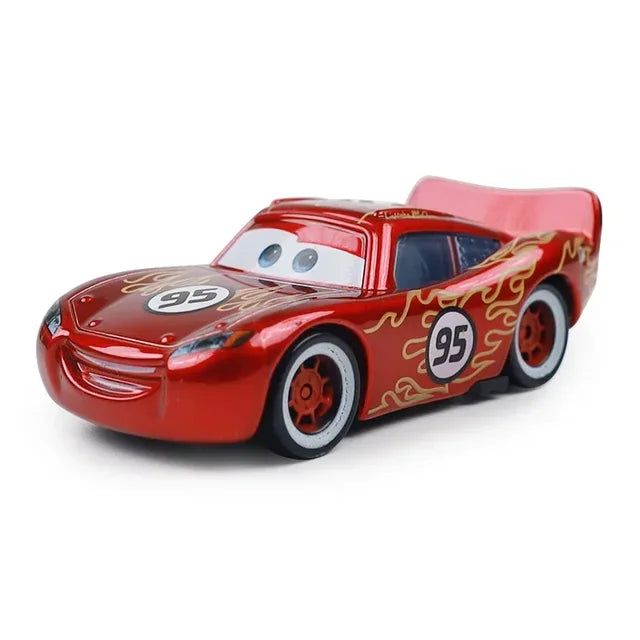 Disney Pixar Cars 2 3 Lightning McQueen Mater Jackson Storm Ramirez 1:55 Diecast Vehicle Metal Alloy Boy Kid Toys Christmas Gift