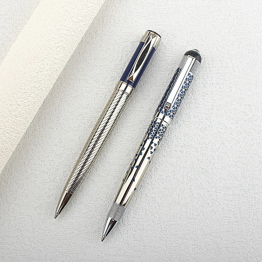 Classic Luxury Ink Ballpoint Pen, Ink Medium Point 0.7mm Smooth Writing Metal Ball Point Pen Signature Pen