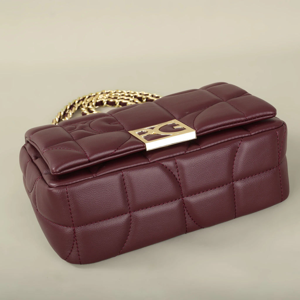 ALVÉA - 
PG Fashion Classic Retro Women's New Shoulder Bag Letter PU Material Party Multi functional Crossbody Bag New Design 2025