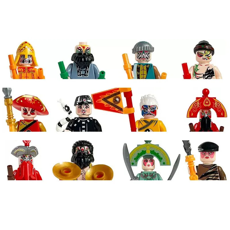 Building block toys, mini figures, character action figures, city people, building block accessory sets, children's gifts