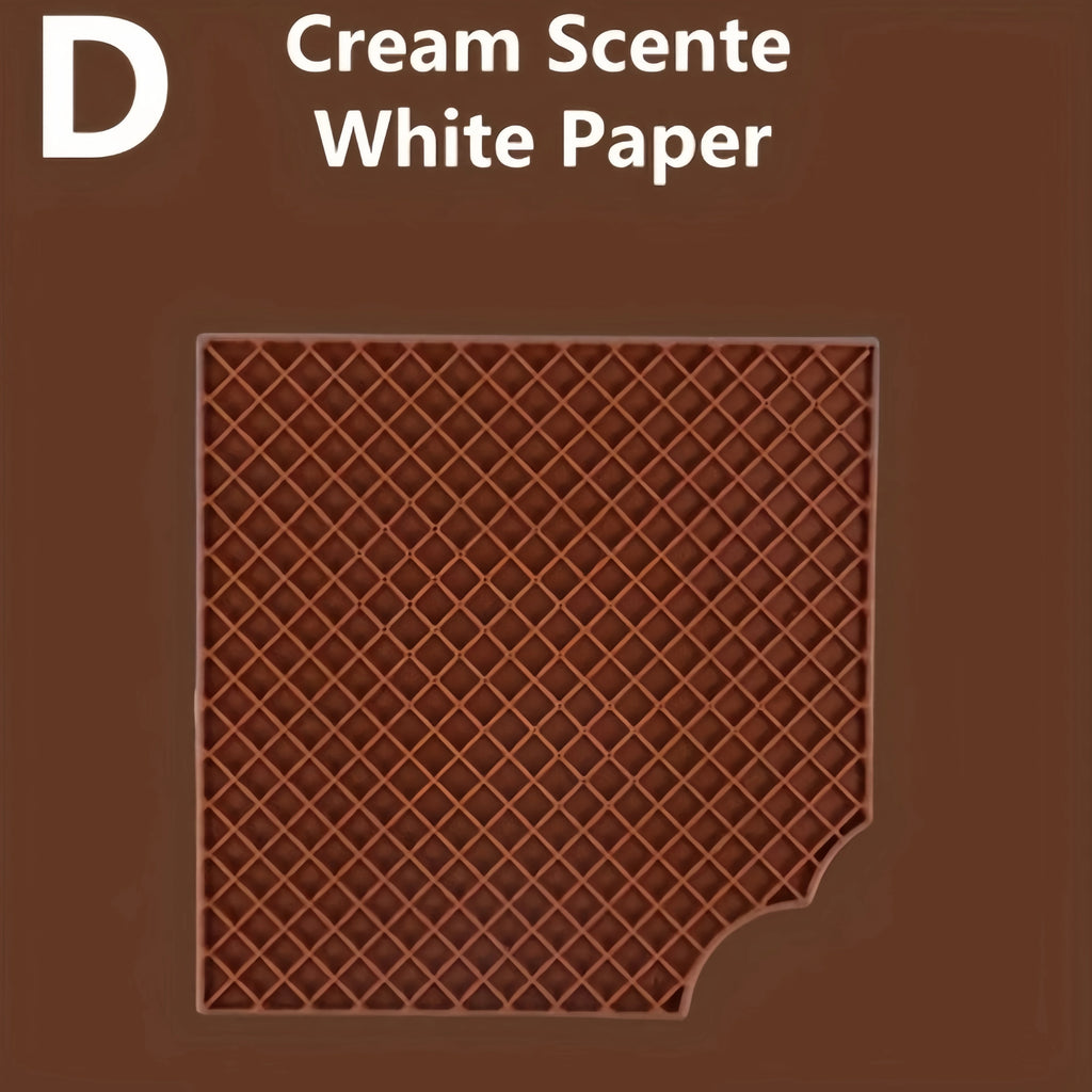 80 Pages/Set Scented Chocolate, Cream & Strawberry Flavored Creative Pocket Notepads, Chocolate&Cookie Shaped, Tear-off Memo Pad