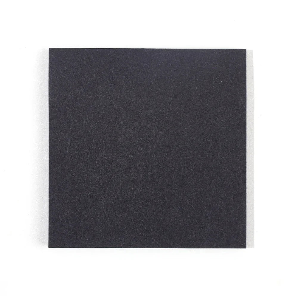 Portable Student Black Sticky Note Pads Office School Stationary Self-Adhesive Sticky Notes Memo Pad Mini Notebooks Reminder