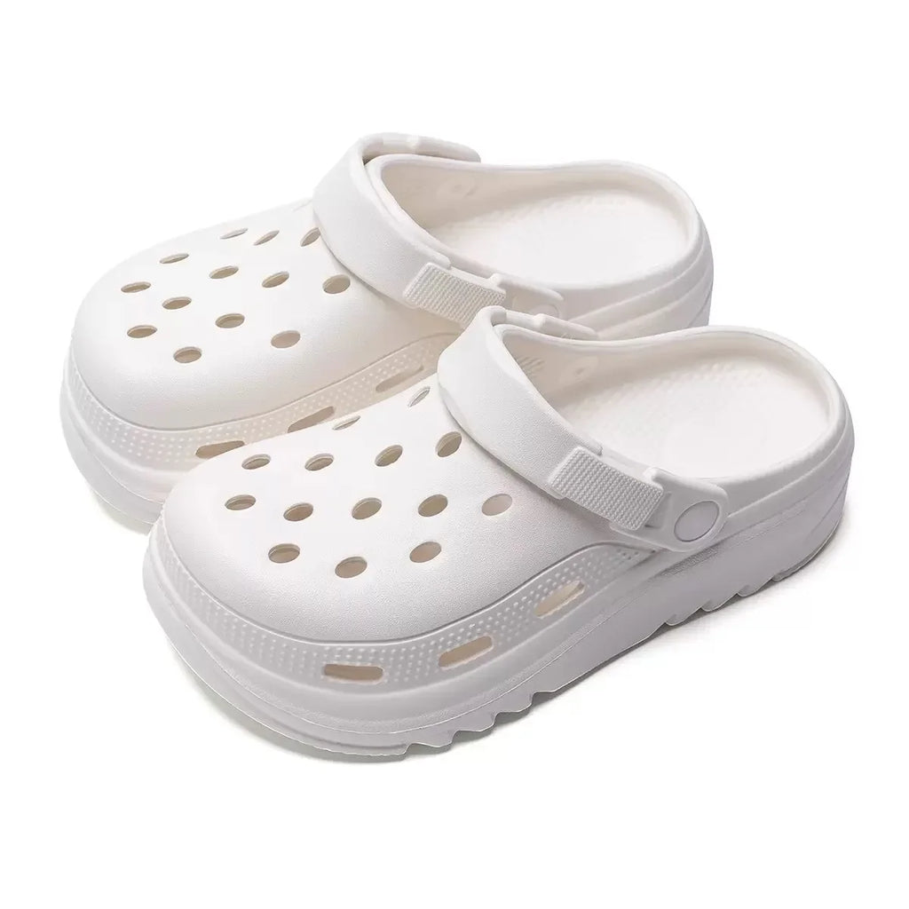 StepPop - Non Smelly Non Noisy Thick Bottomed Cartoon Versatile Heightening Anti Slip Summer New Style Women's Open Toe Beach Sandals